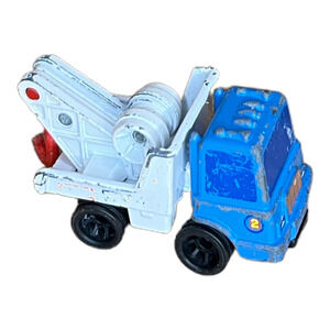VINTAGE 1979 MATTEL FIRST WHEELS DIE-CAST TOW TRUCK M.I HONG KONG